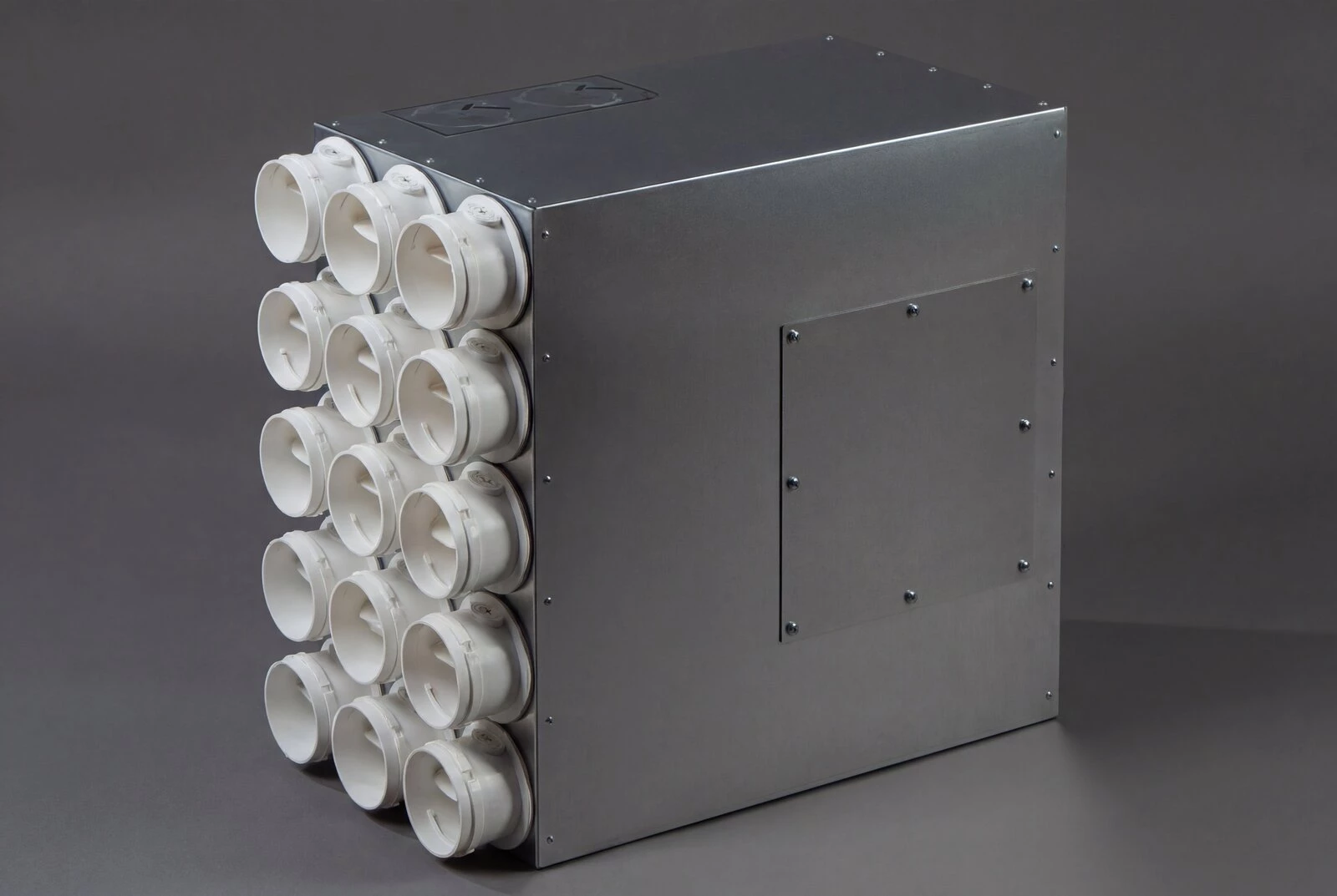 Воздухораспределительная коробка на 15 рег. выводов VentyFlex VFL pVK-15-75-200