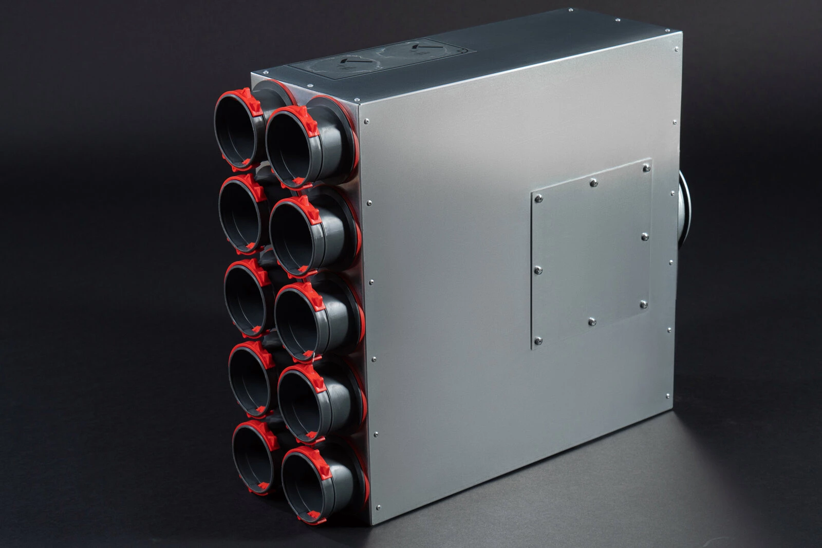 Воздухораспределительная коробка на 10 выводов VentyFlex VFL VK-10-75-160